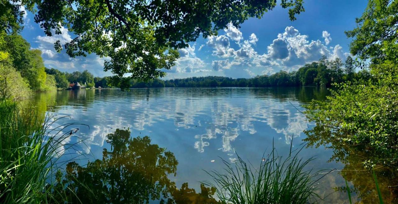 Seepension Ostertach - Am Leitgeringer See Tittmoning Kültér fotó